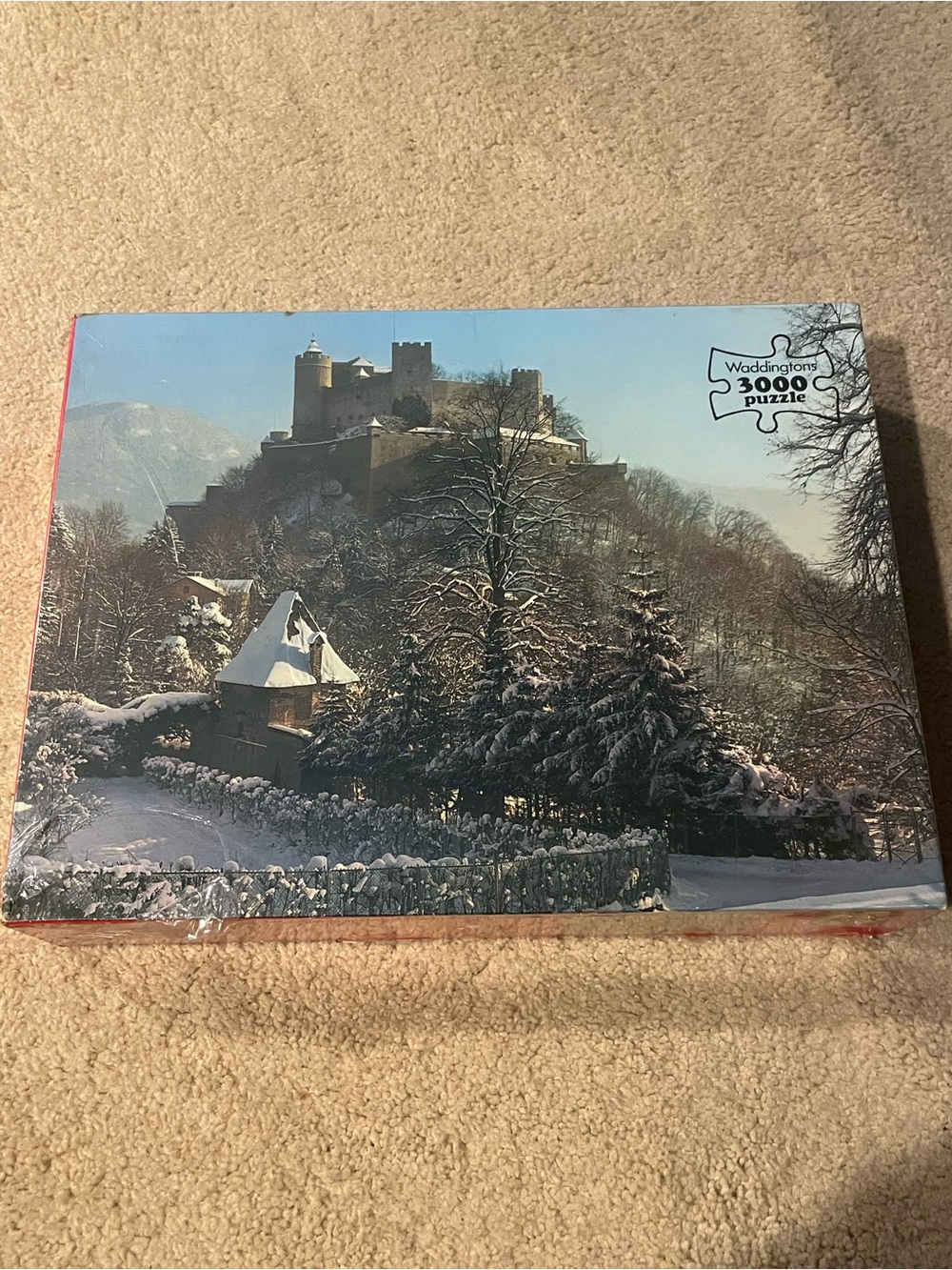 Waddingtons 3000 Piece Puzzle Salzburg, Osterreich Vintage 1978 New & Sealed